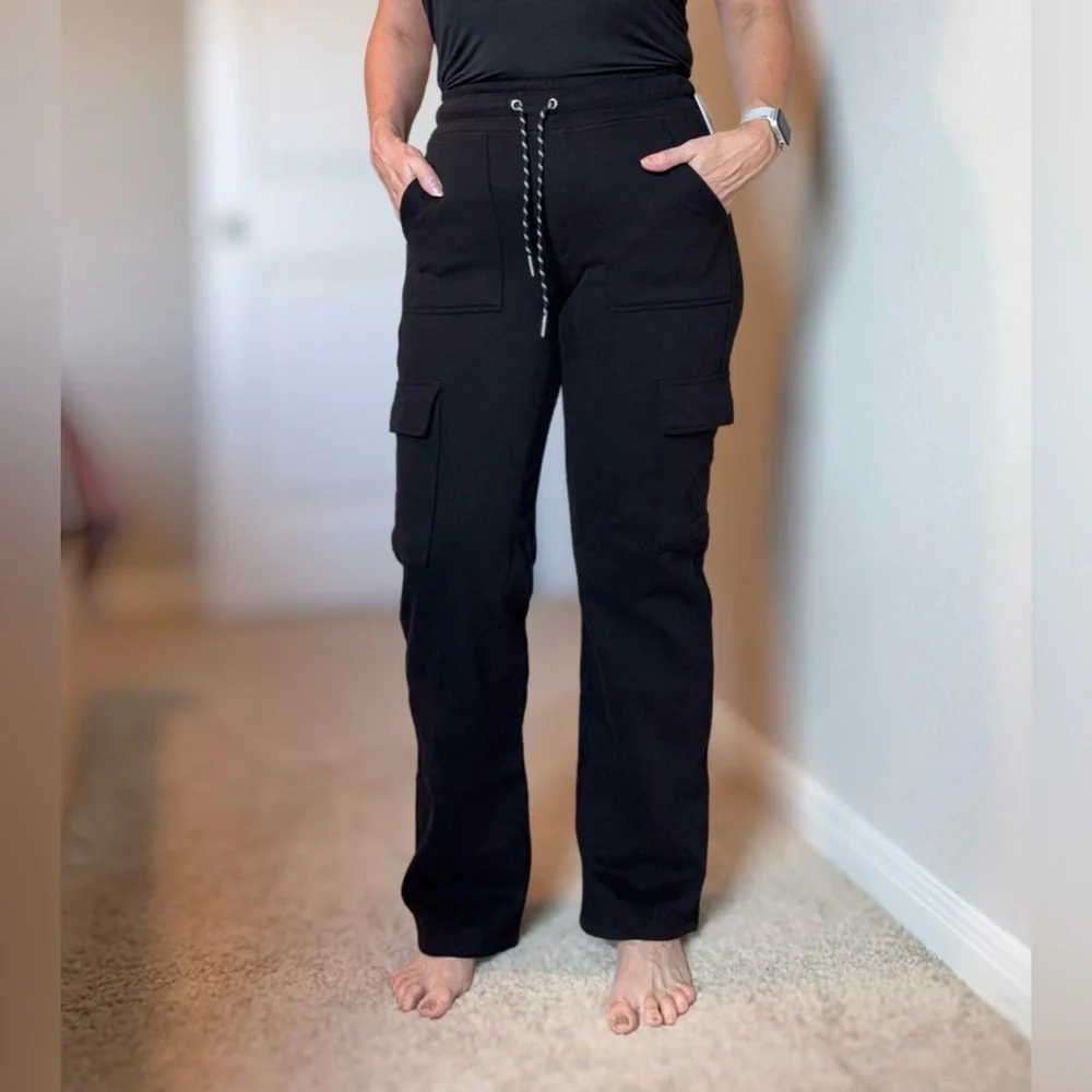 Calvin Klein Black Cargo Pants - Picture 5 of 13